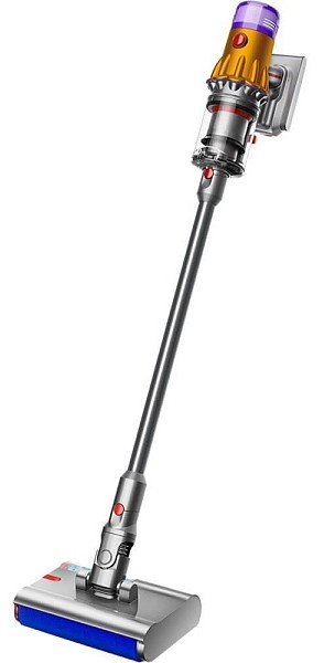Вертикальный Пылесос Dyson V12S Detect Slim Submarine SV46 Желтый/Никель