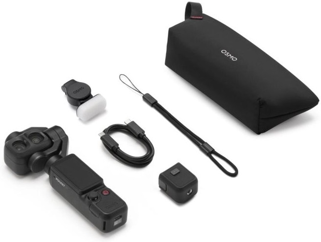 DJI Pocket 4P Standard Combo Черный