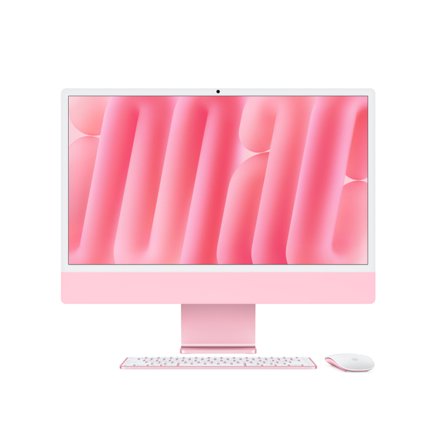 iMac 24 2024 M4 8C CPU/16/256ssd/8C GPU Розовый MWUG3