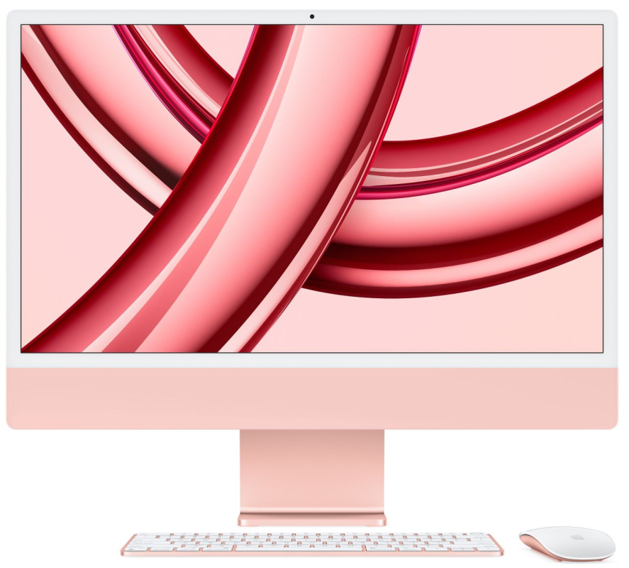 iMac 24 2023 M3 8C CPU/8/256ssd/10C GPU Розовый MQRT3