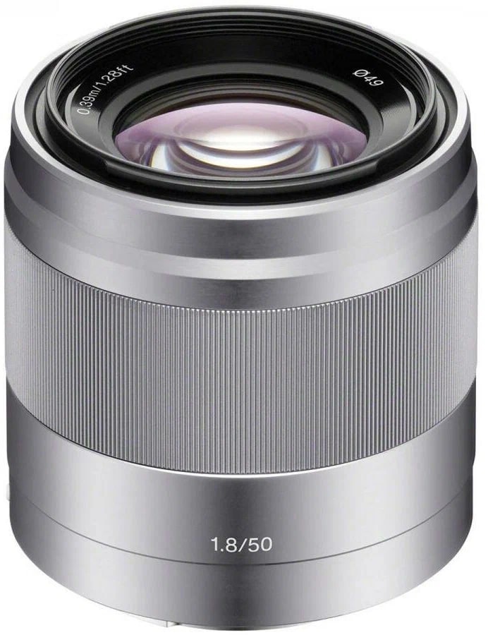 Sony 50mm F1.8 OSS (SEL-50F18) Серебристый