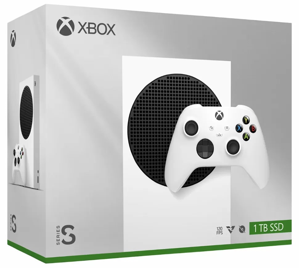 Игровая Консоль Microsoft Xbox Series S 1Tb Белая