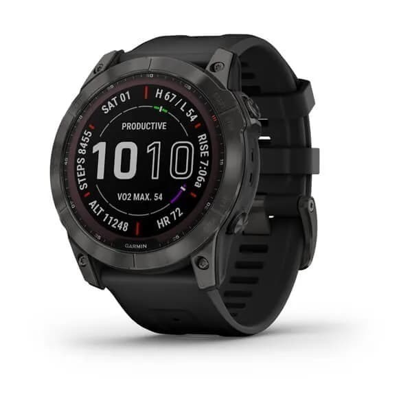 Garmin Fenix 7X Sapphire Solar Carbon Gray (010-02541-11)