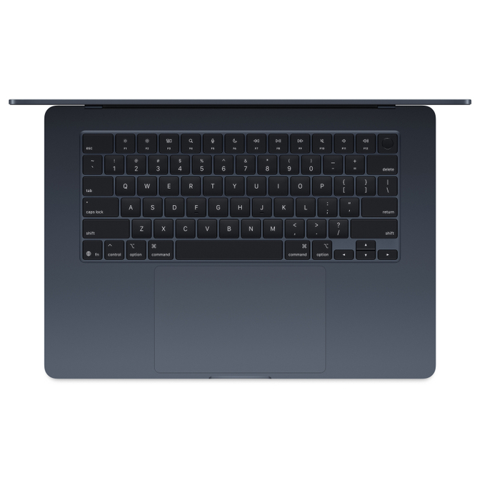 MacBook Air 15 2025 M4 10C CPU/16/256ssd/10C GPU Полуночный Черный MW1L3