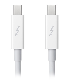 Кабель Apple 2m Thunderbolt 2 vs Thunderbolt 2 MD861