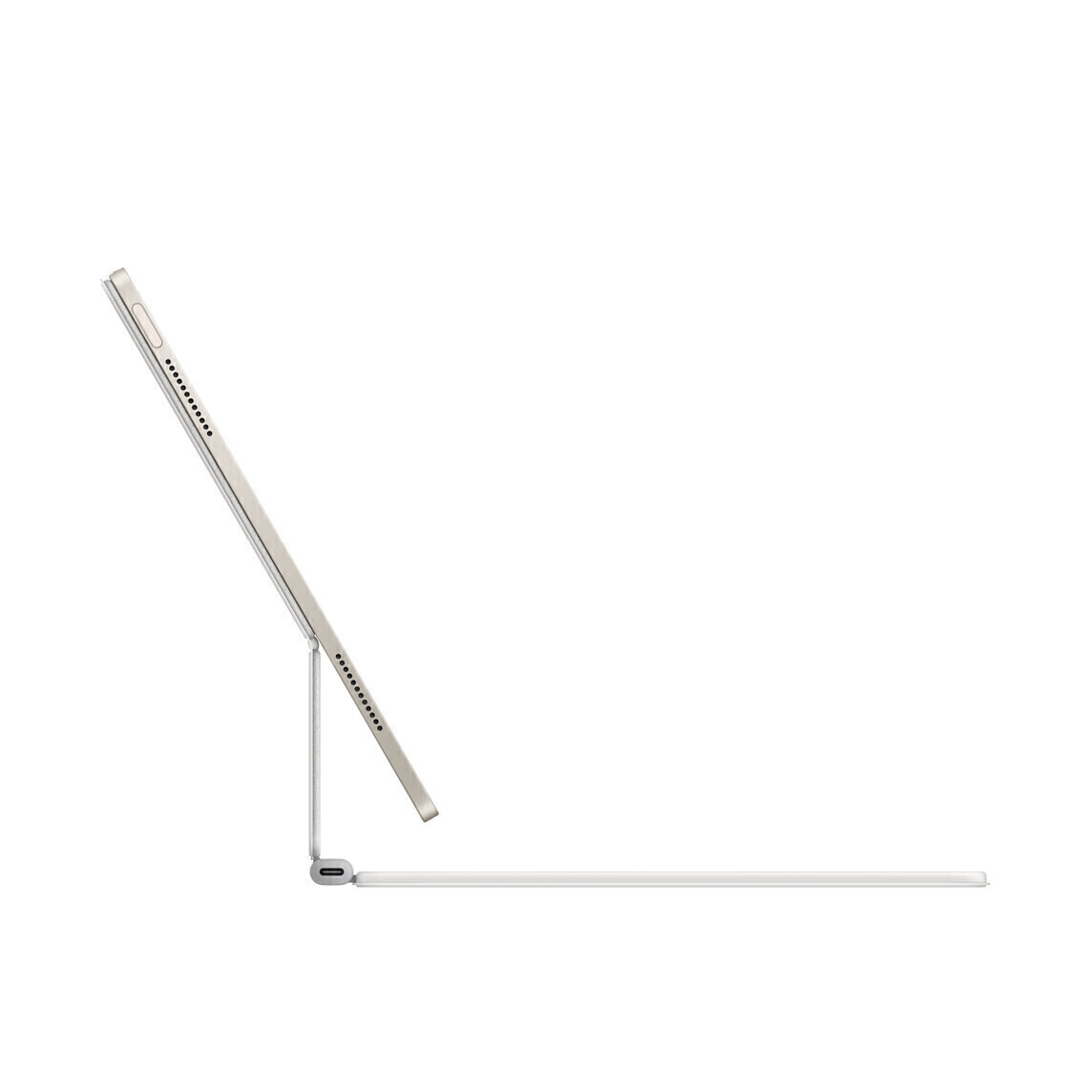 Клавиатура Magic Keyboard С Тачпадом iPad Air 13 Белая 2025 MDFW4