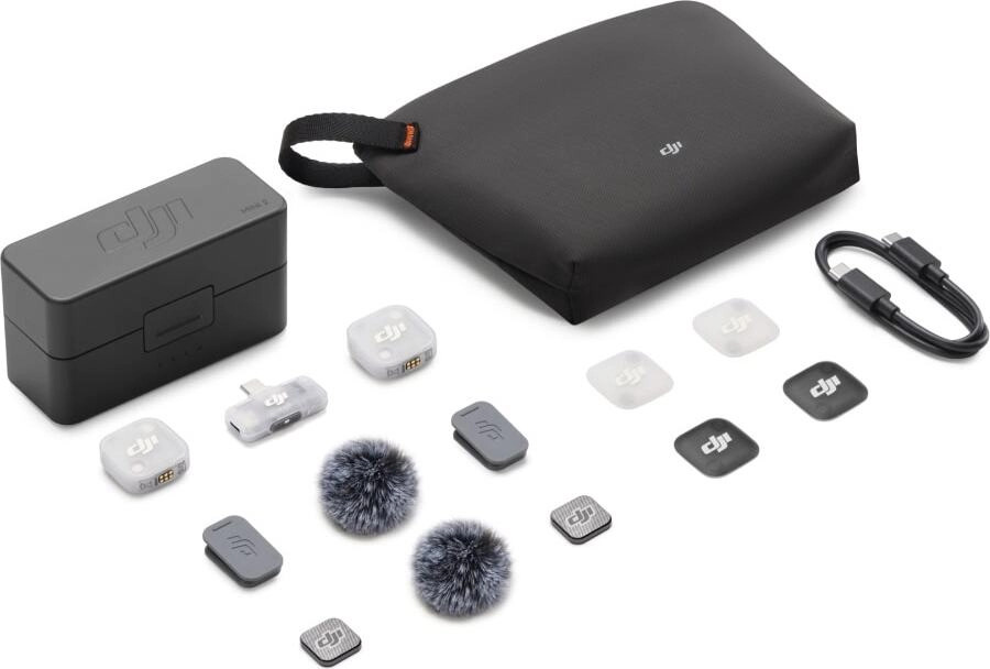 Микрофон DJI Mic Mini 2 2TX + 1 Mobile RX + Кейс