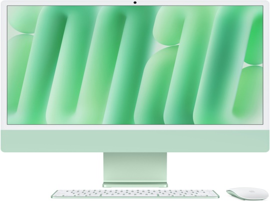iMac 24 2024 M4 8C CPU/16/256ssd/8C GPU Зеленый MWUE3