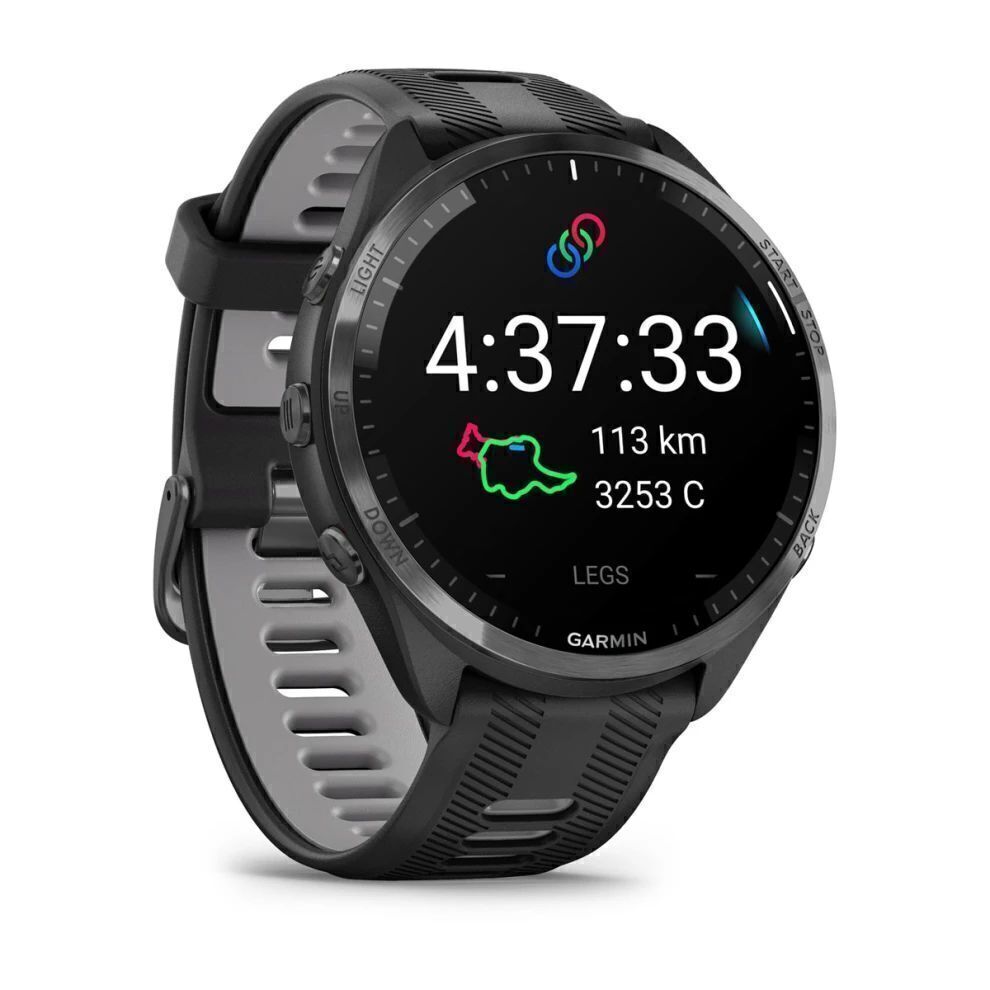Garmin Forerunner 965 Черный с Черным Ремешком (010-02809-10)