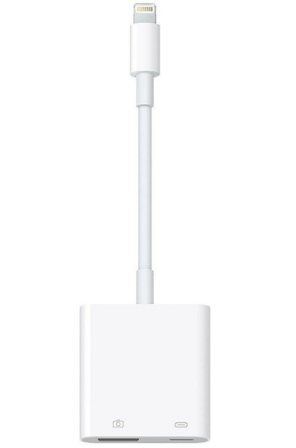 Переходник Apple Lightning to Lightning vs USB 3 Camera MK0W2