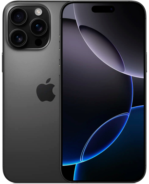 iPhone 16 Pro Max 256Gb Титановый Черный 1SIM