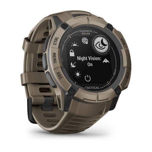 Garmin Instinct 2X Solar Tactical Edition Коричневые (010-02805-02)