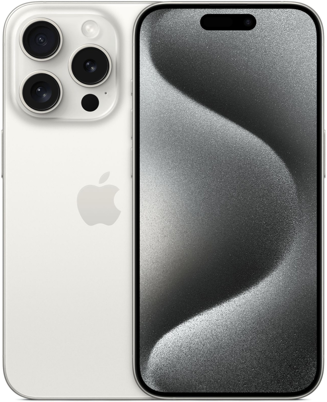 iPhone 15 Pro 256Gb Титановый Белый 1SIM