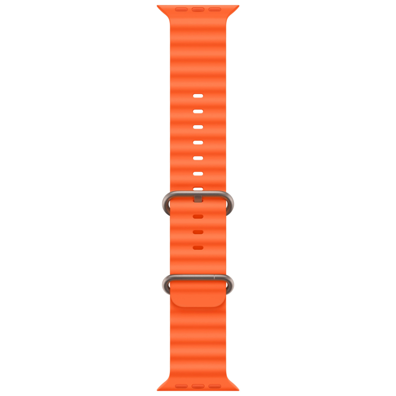 Apple Watch Ultra 2 49mm GPS + Cellular Титановые Ремешок Ocean Оранжевого Цвета