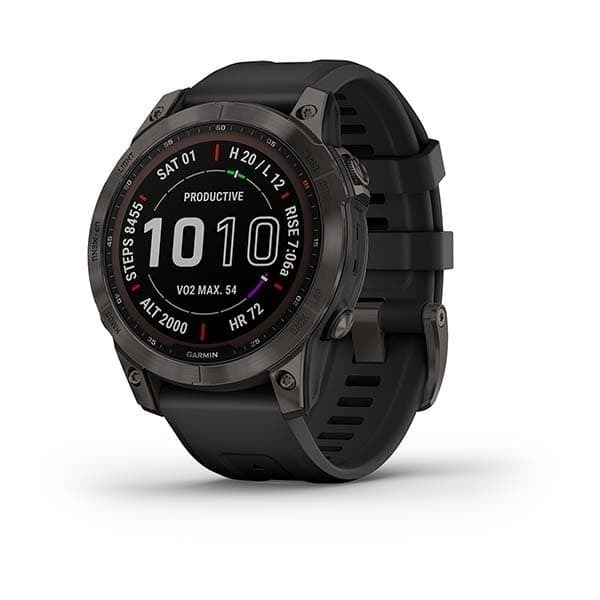 Garmin Fenix 7 Sapphire Solar Carbon Gray (010-02540-39)