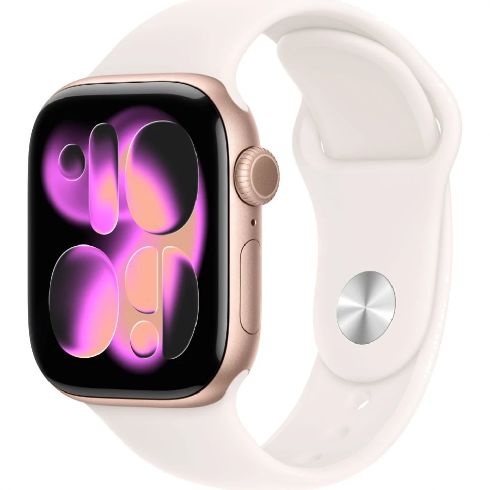 Apple Watch 11 42mm M/L Розовые