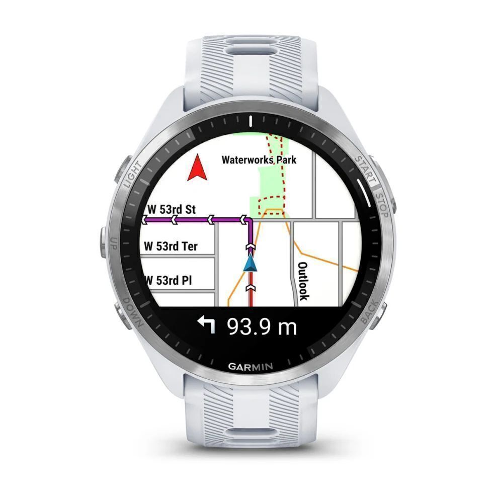 Garmin Forerunner 965 Белый с Белым Ремешком (010-02809-11)