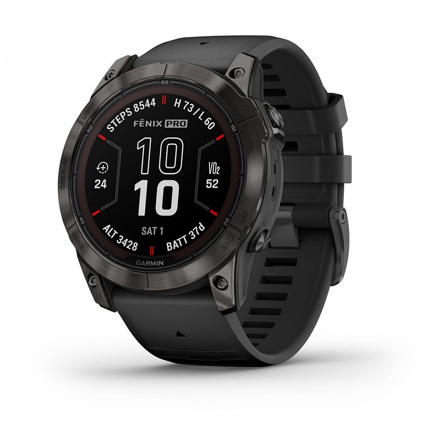 Garmin Fenix 7X Pro Sapphire Solar Угольно-Серый (010-02778-10) 