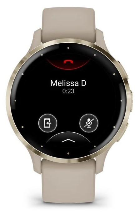 Garmin Venu 3S Французский Серый с Золотистым Безелем (010-02785-02) 