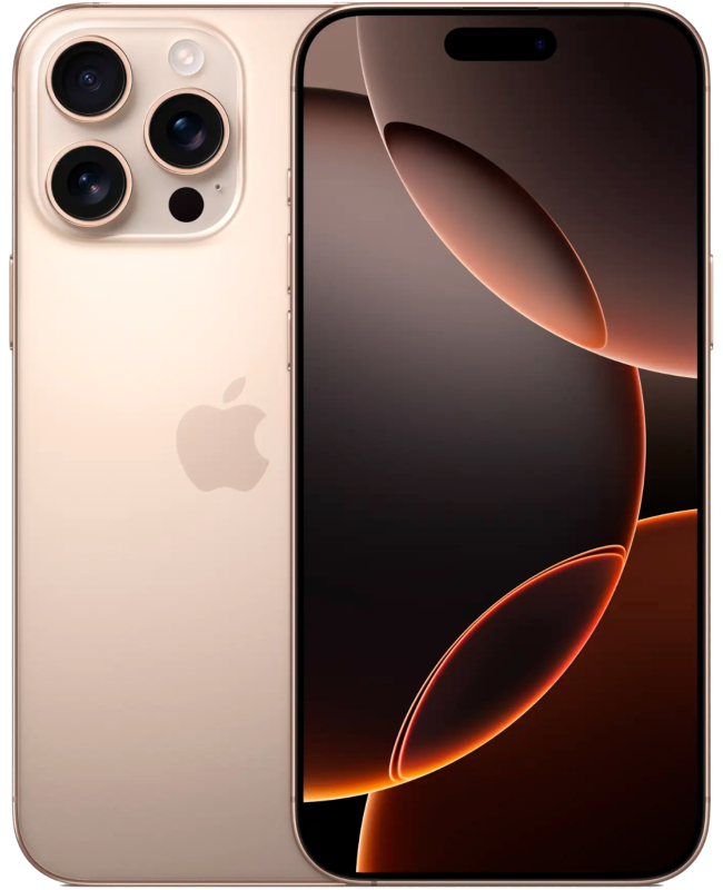 iPhone 16 Pro Max 256Gb Титановый Песчаный 1SIM